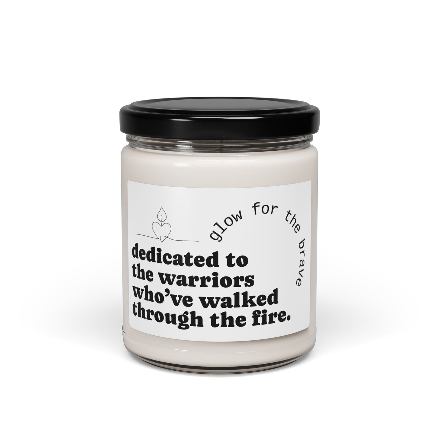 Glow for the Brave Scented Soy Candle