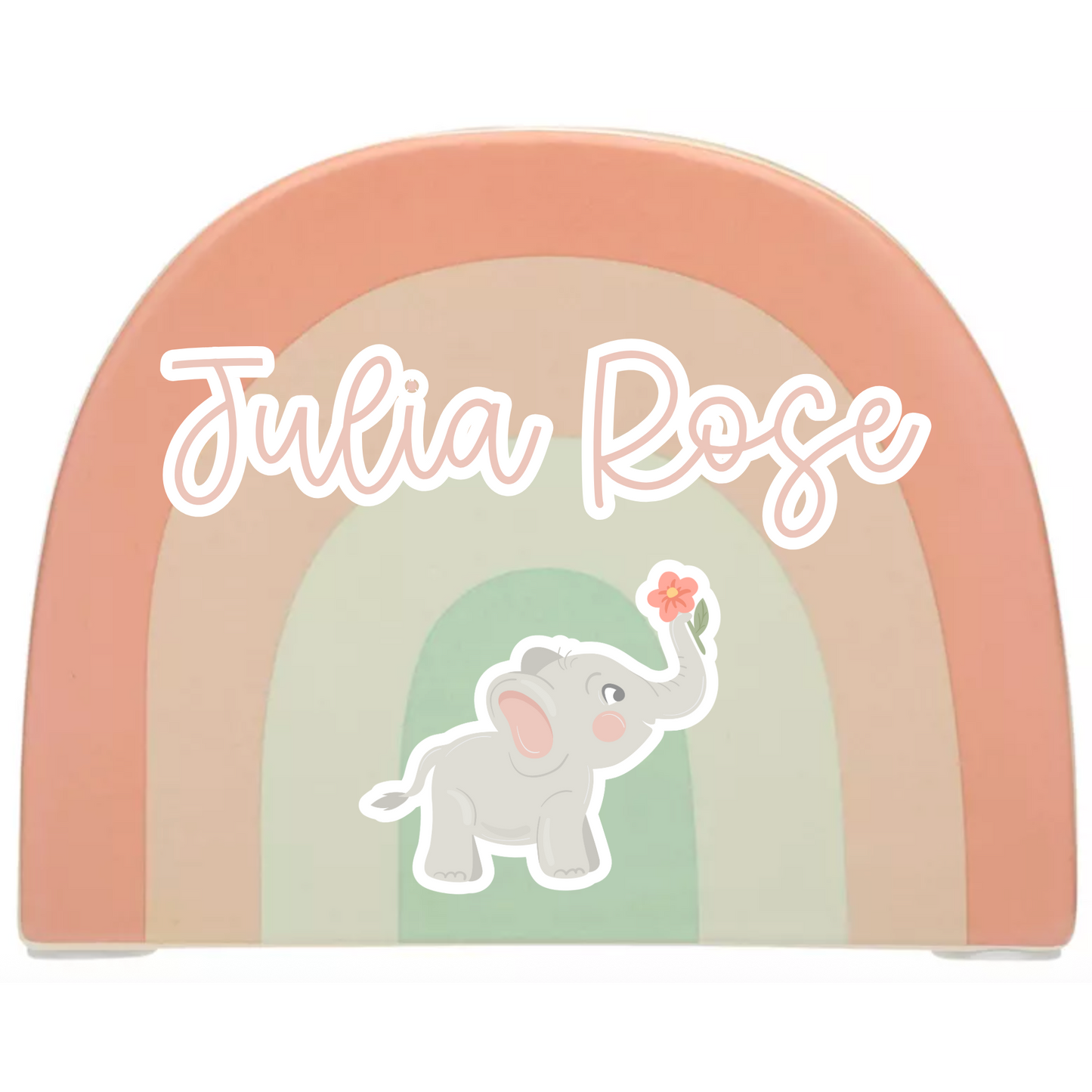 Personalized Rainbow Savings Bank