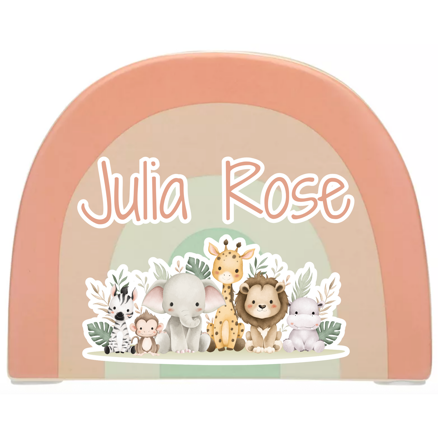 Personalized Rainbow Savings Bank