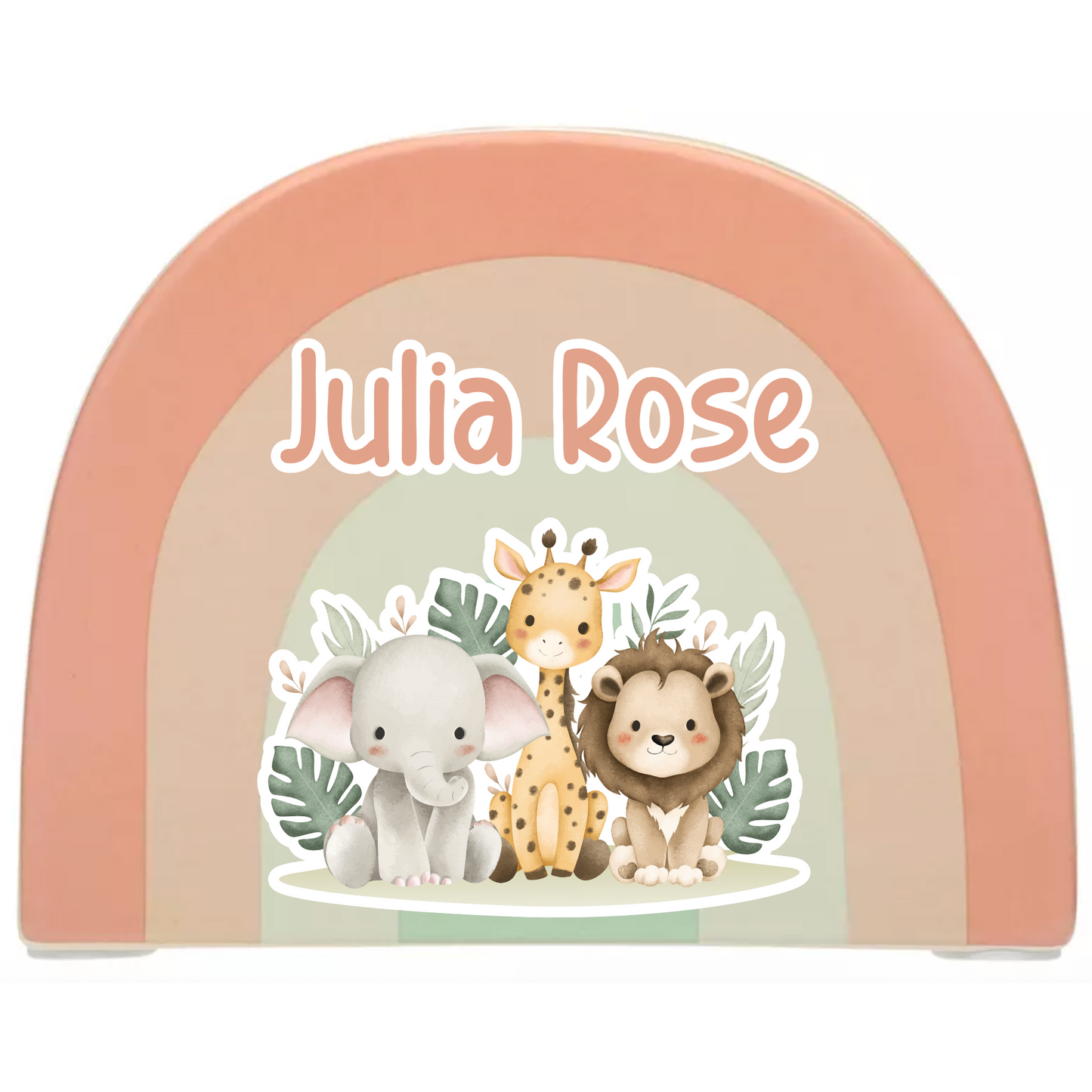 Personalized Rainbow Savings Bank