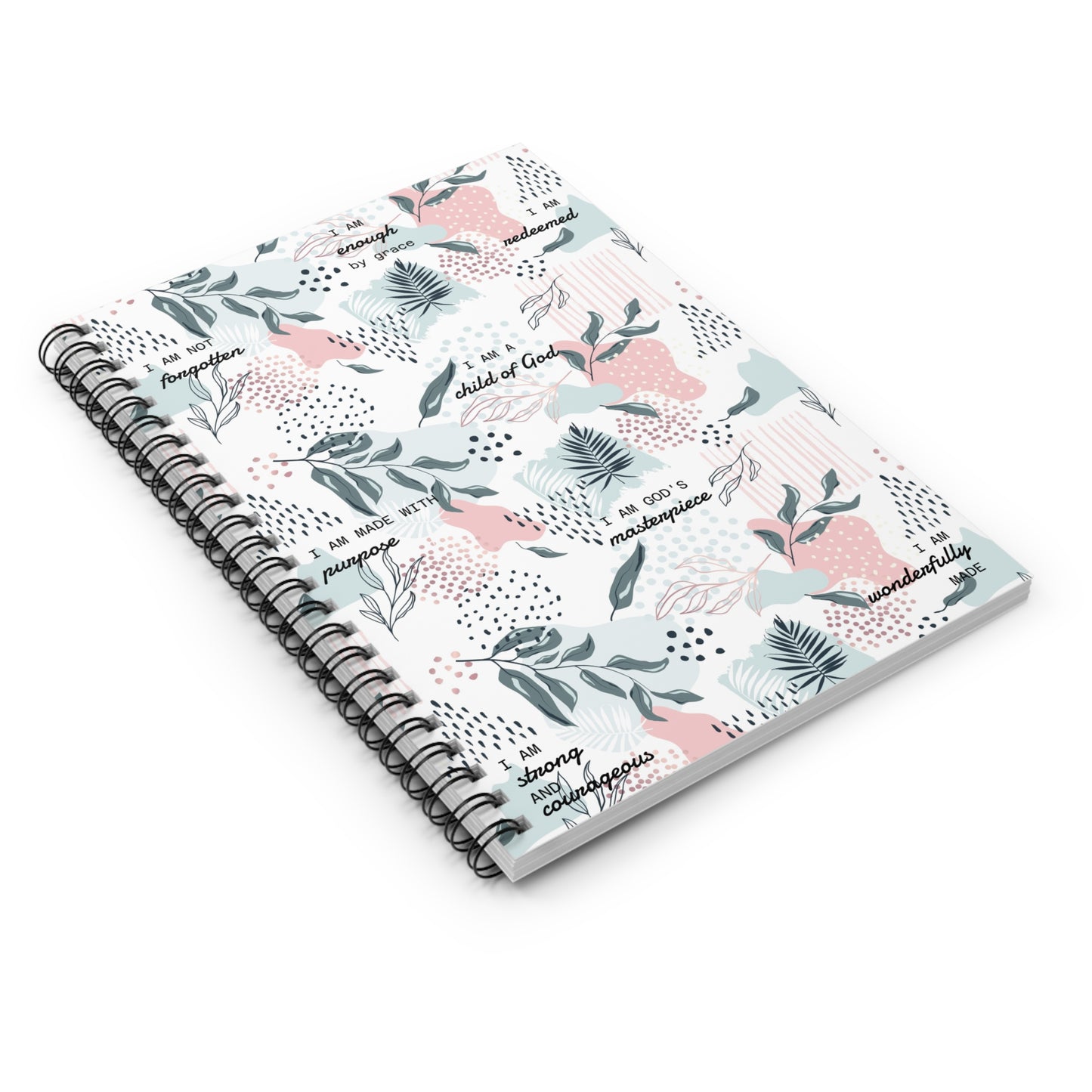 Inspirational Faith-Based Spiral Notebook