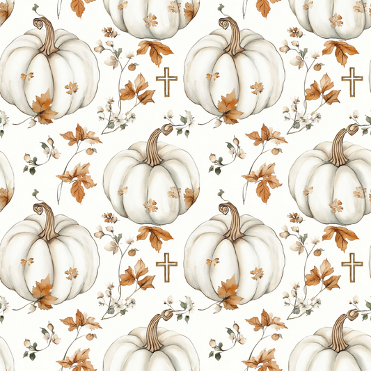 Faithful Harvest Minky Blanket