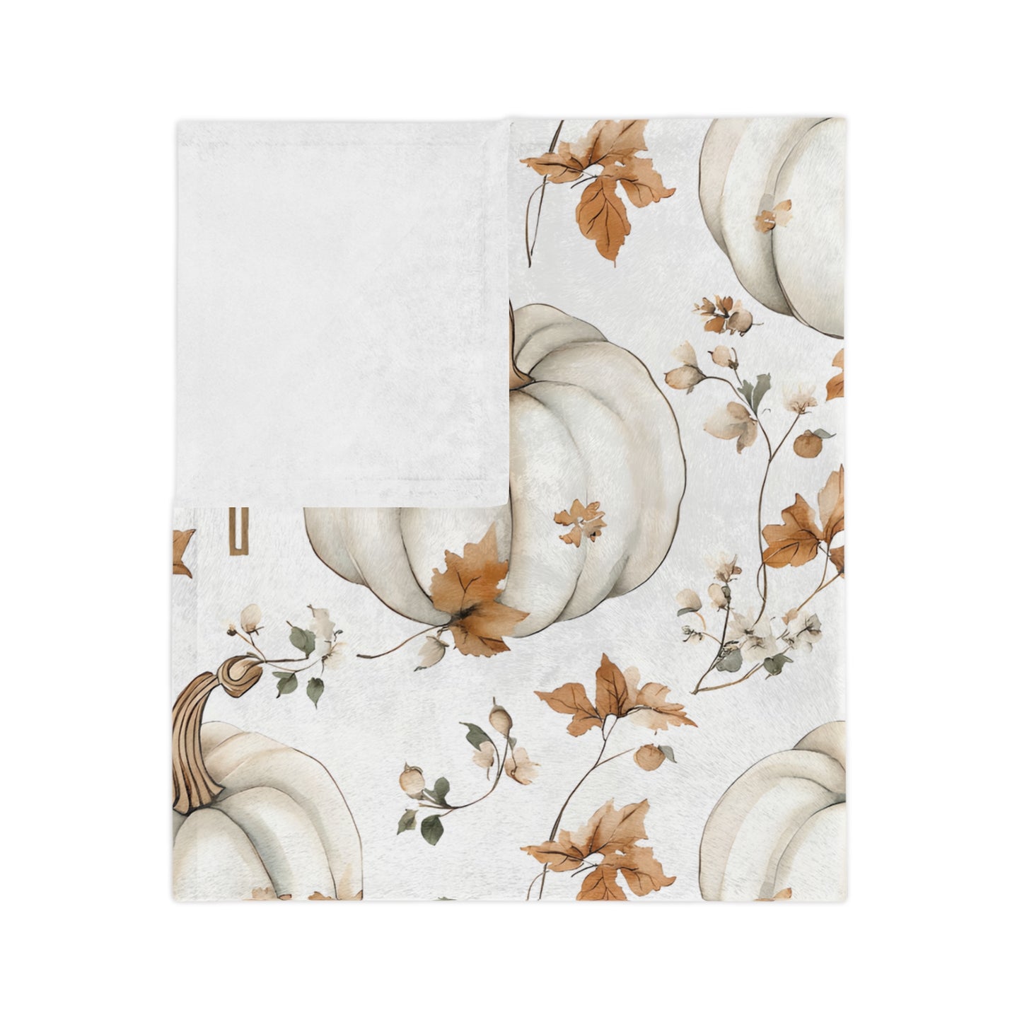 Faithful Harvest Velveteen Blanket