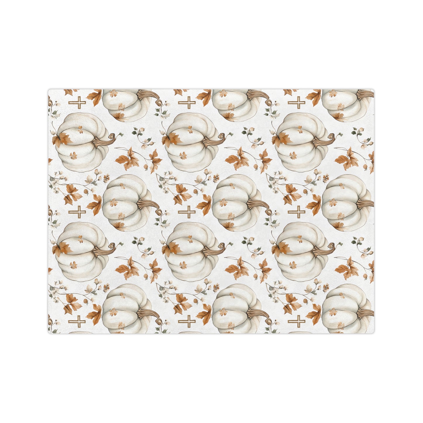 Faithful Harvest Velveteen Blanket