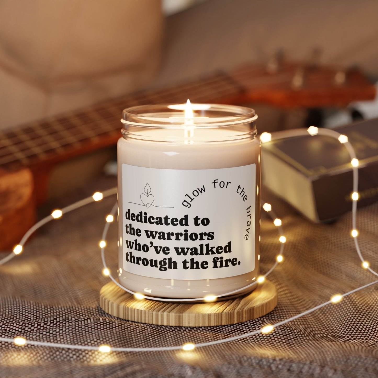Glow for the Brave Scented Soy Candle