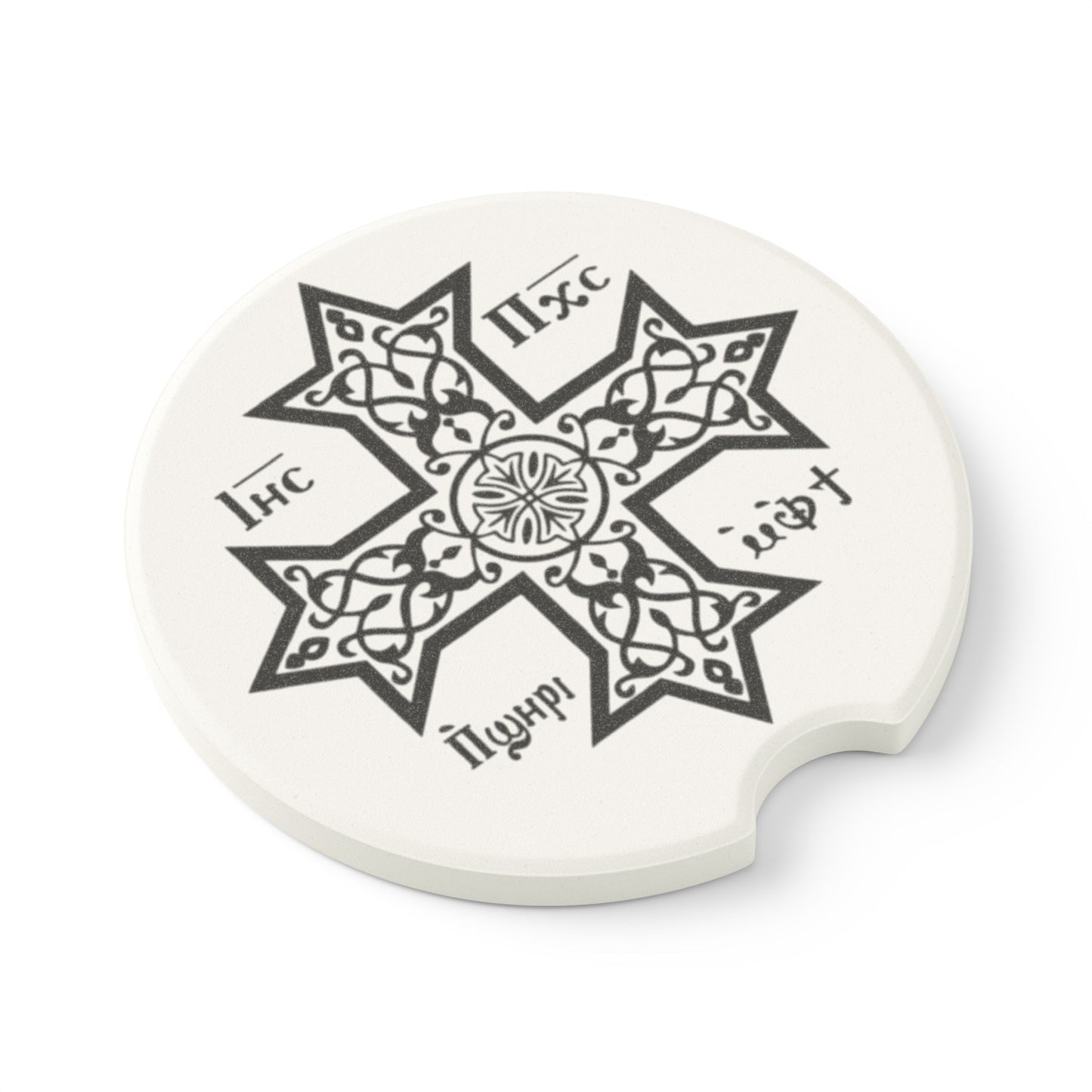 Coptic Orthodox Soapstone Car Coaster