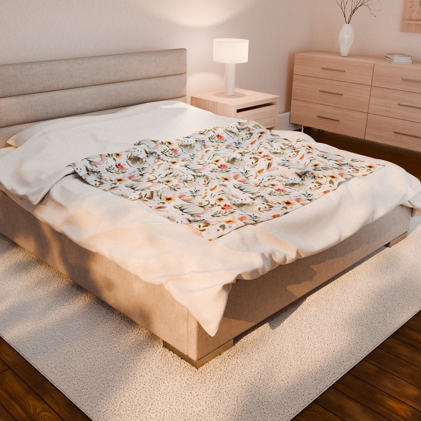 Matthew 18:12 He Left The 99 To Find Me Velveteen Plush Blanket