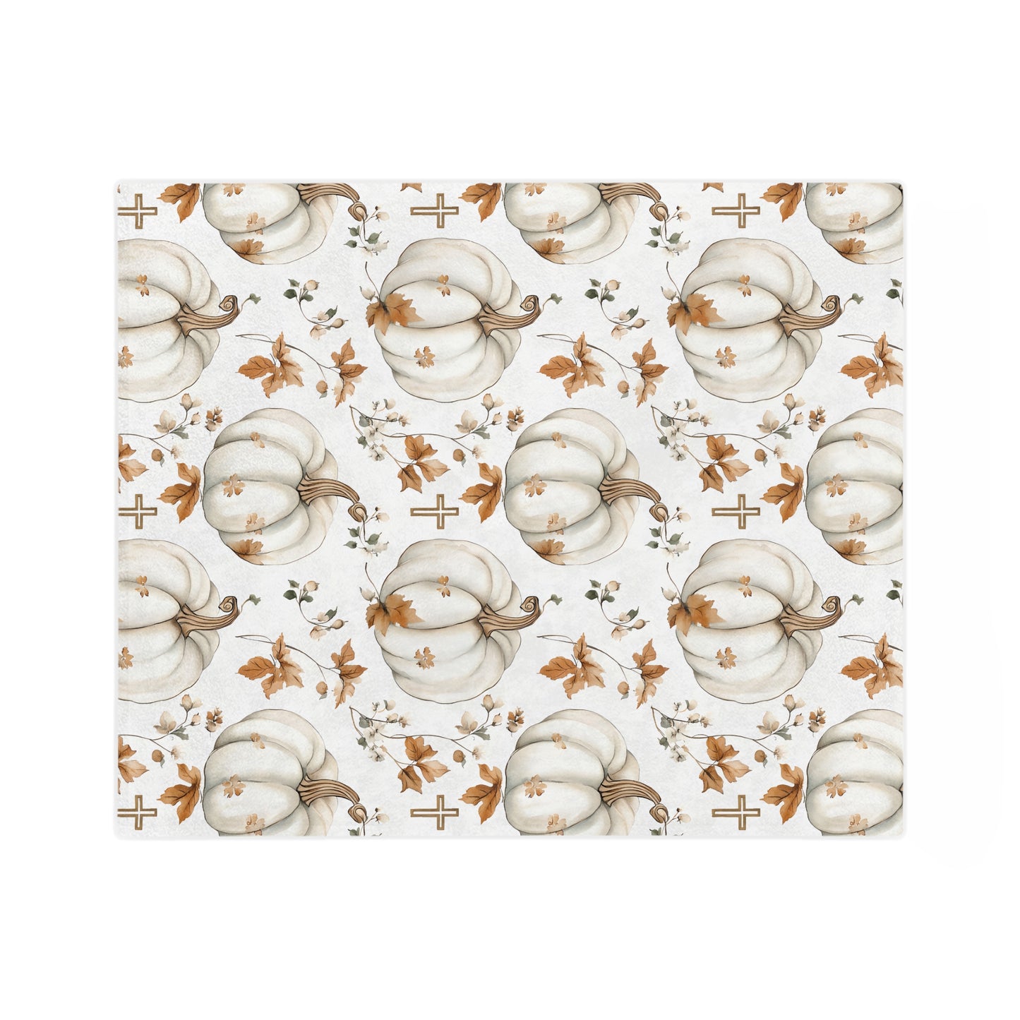 Faithful Harvest Velveteen Blanket