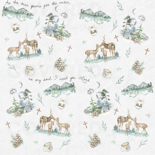 My Soul Longs Minky Blanket