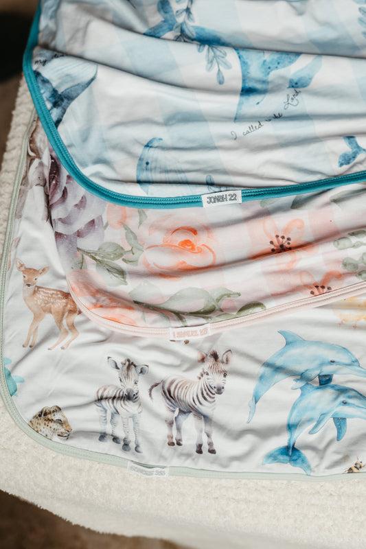 God's Little Promise Bamboo Swaddle Blanket