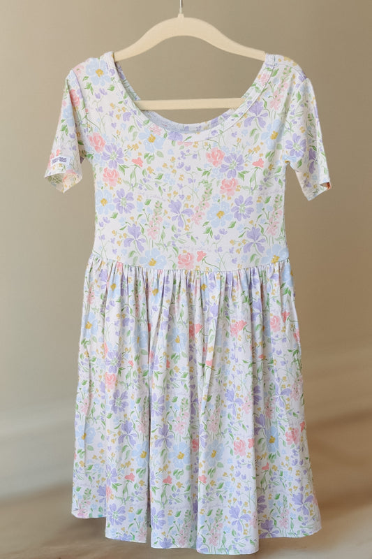 God is Within Her Bamboo Toddler Twirl Dress
