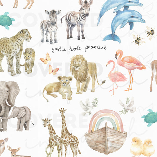 God’s Little Promise Crib Sheet