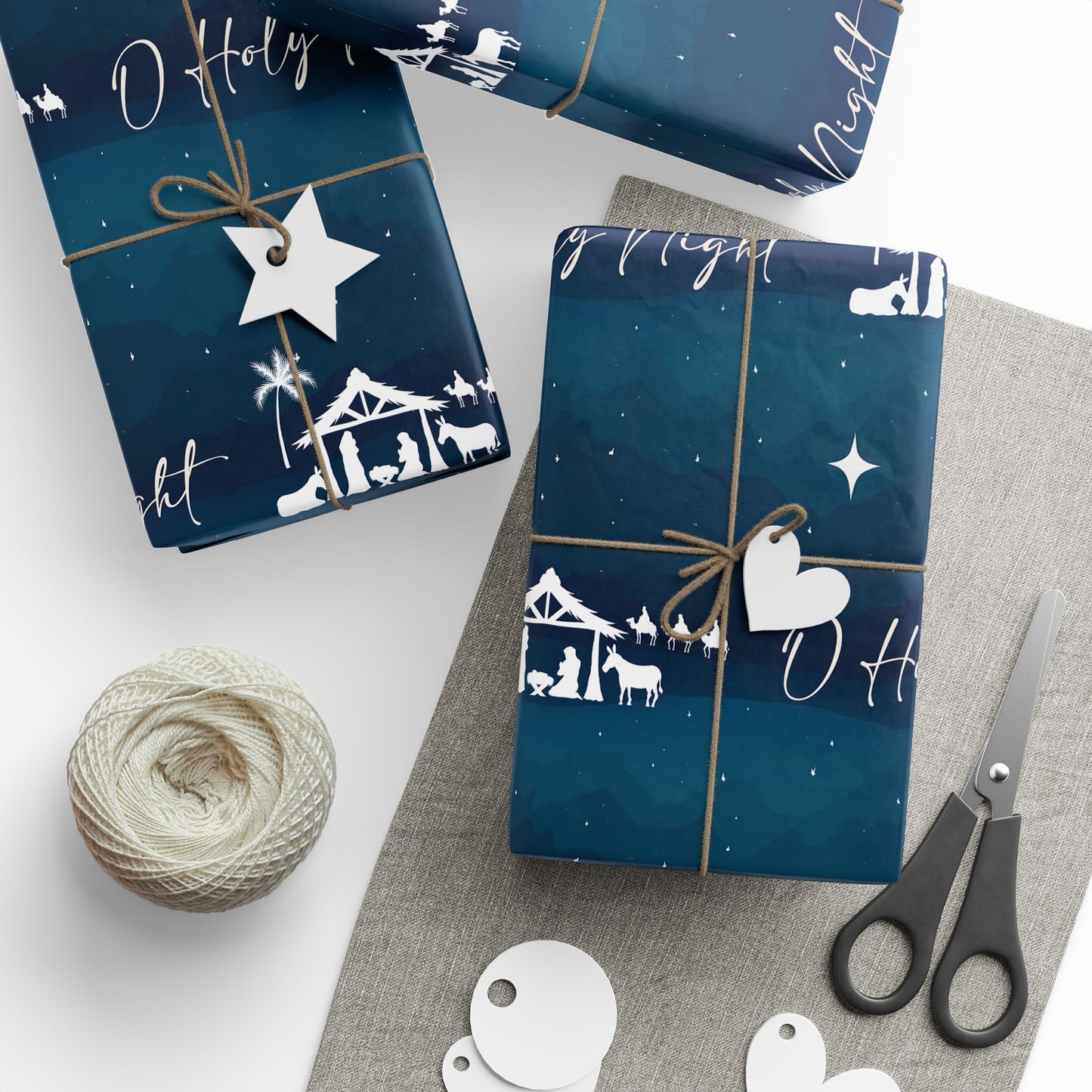 O Holy Night Nativity Gift Wrapping Paper