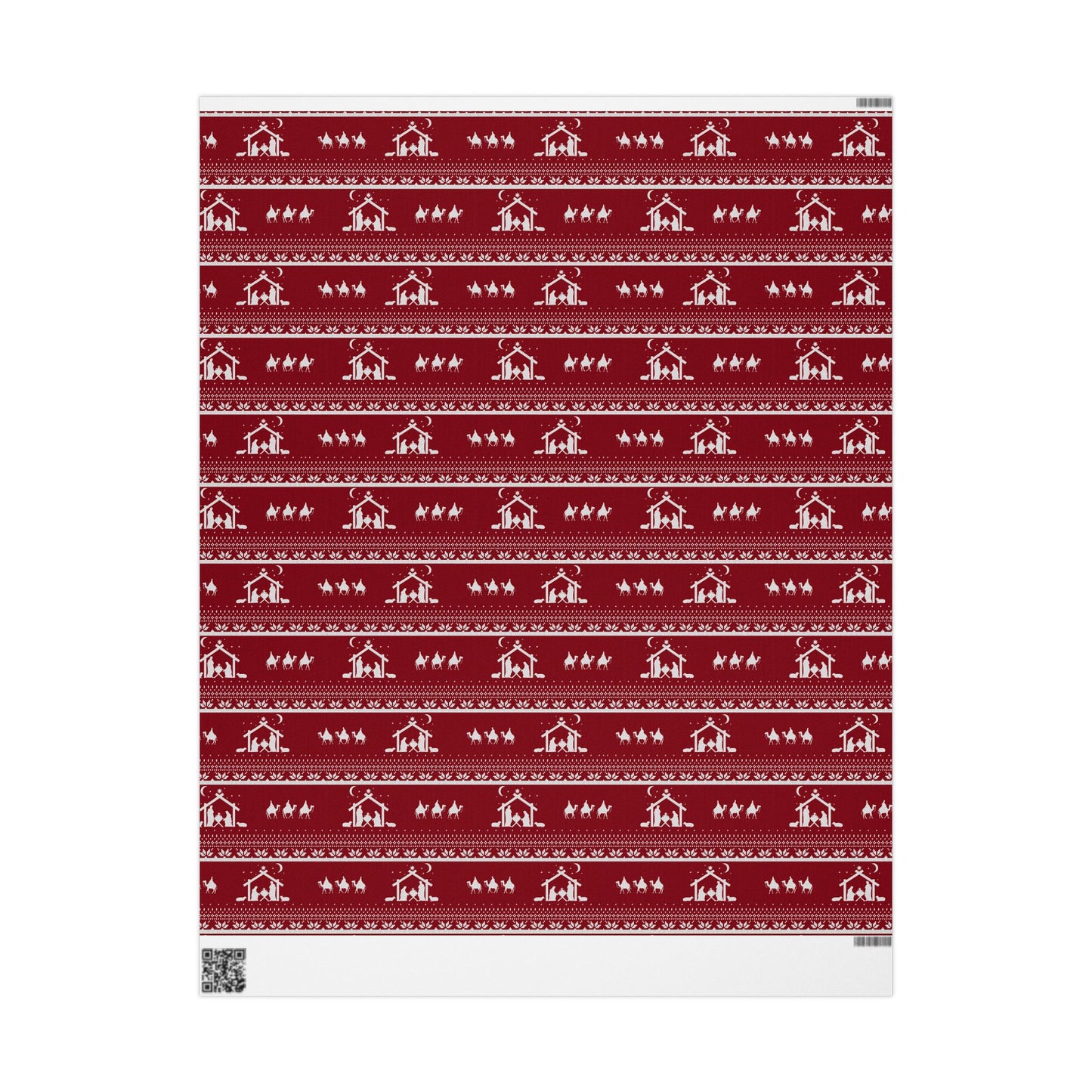 Christmas Nativity Gift Wrapping Paper