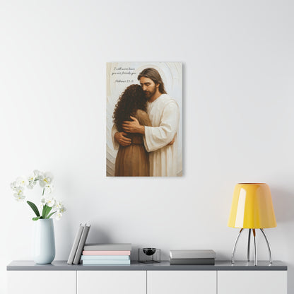 Hebrews 13:5 - Scripture Inspirational Acrylic Print