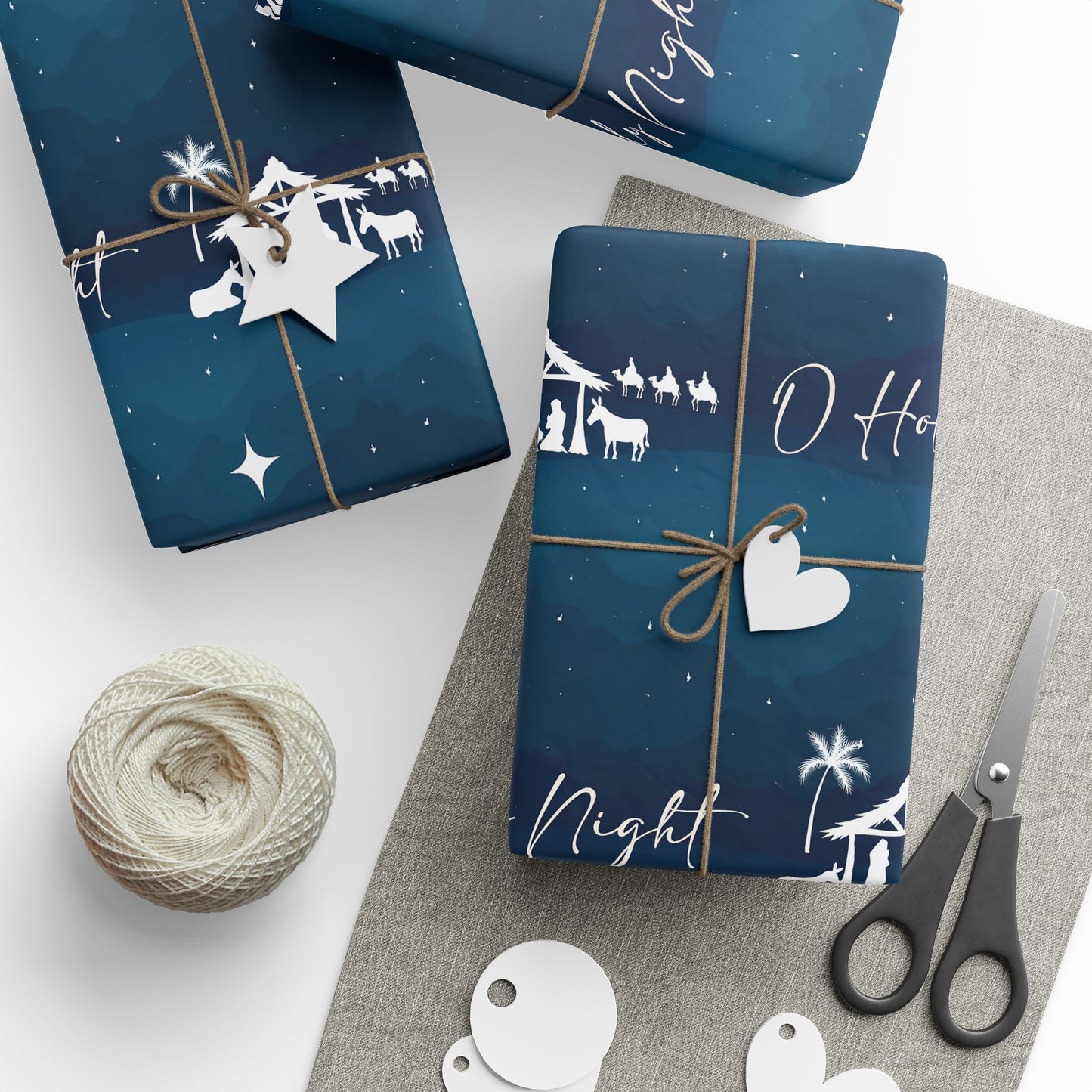 O Holy Night Nativity Gift Wrapping Paper