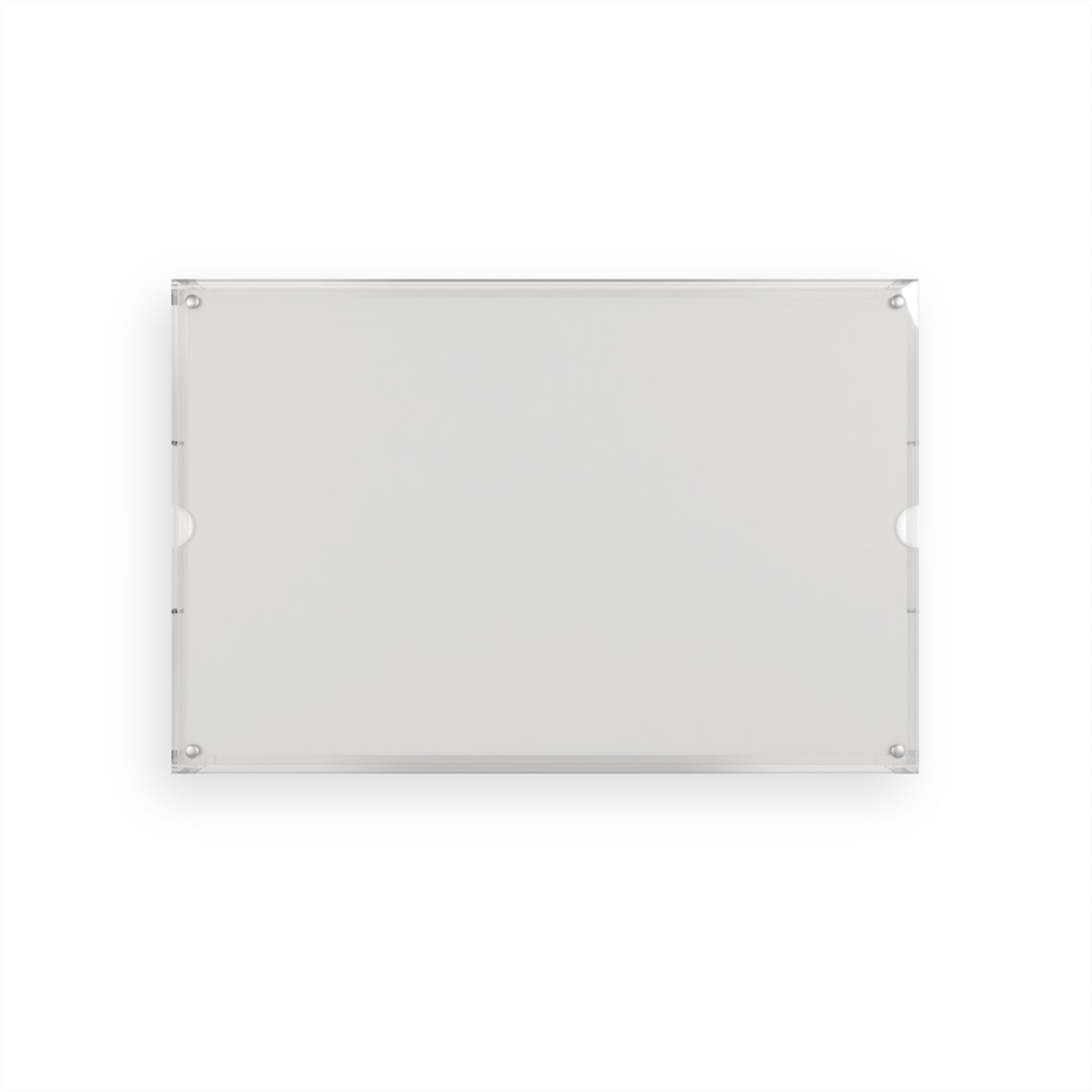 Interchangeable Insert Inspirational Acrylic Tray
