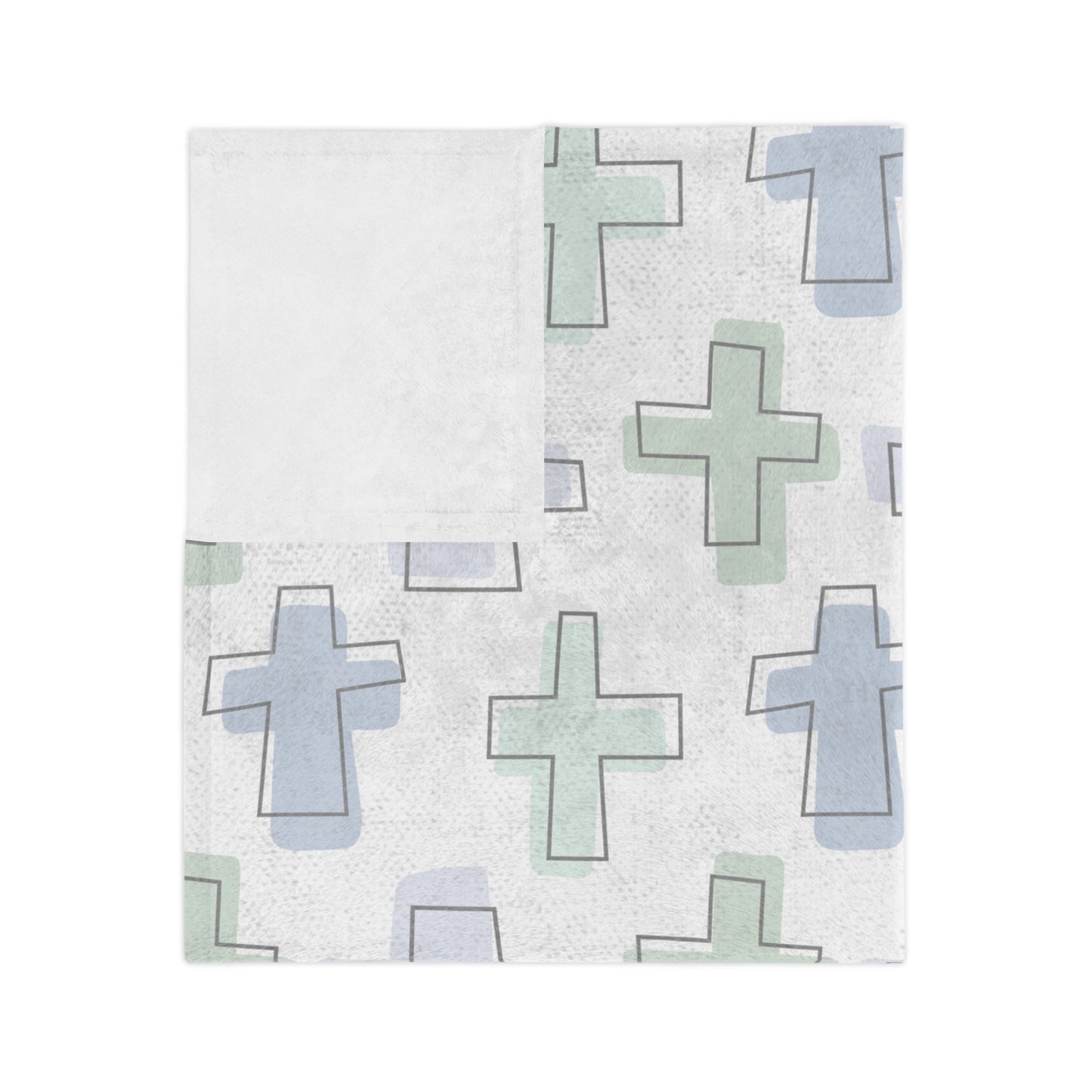 Rooted in Faith Minky Blanket