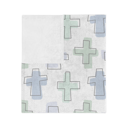 Rooted in Faith Minky Blanket