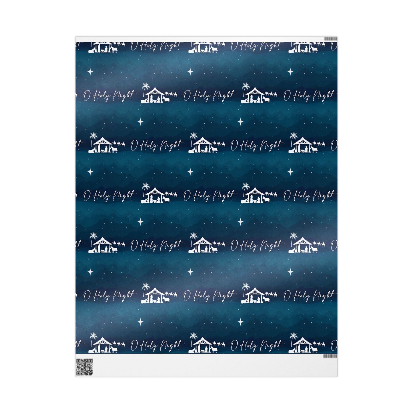 O Holy Night Nativity Gift Wrapping Paper