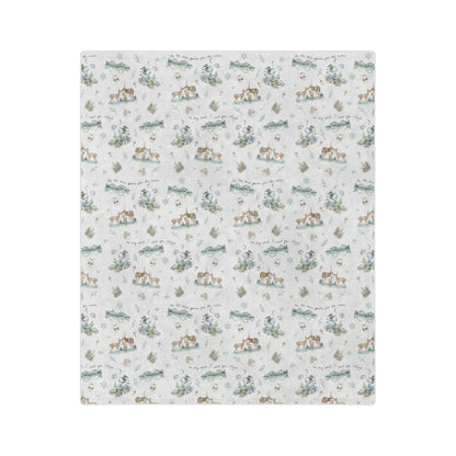 My Soul Longs Minky Blanket