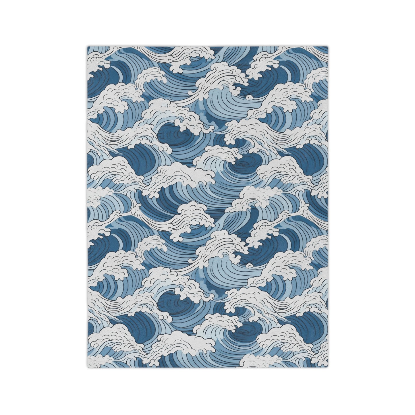Through The Waters Minky Blanket