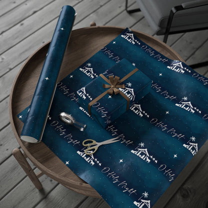 O Holy Night Nativity Gift Wrapping Paper