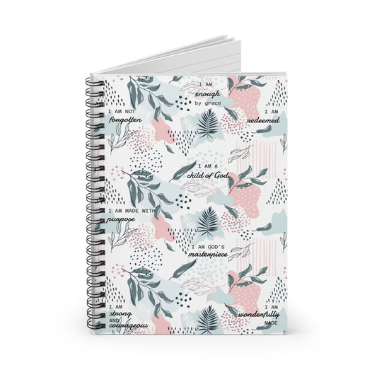 Inspirational Faith-Based Spiral Notebook