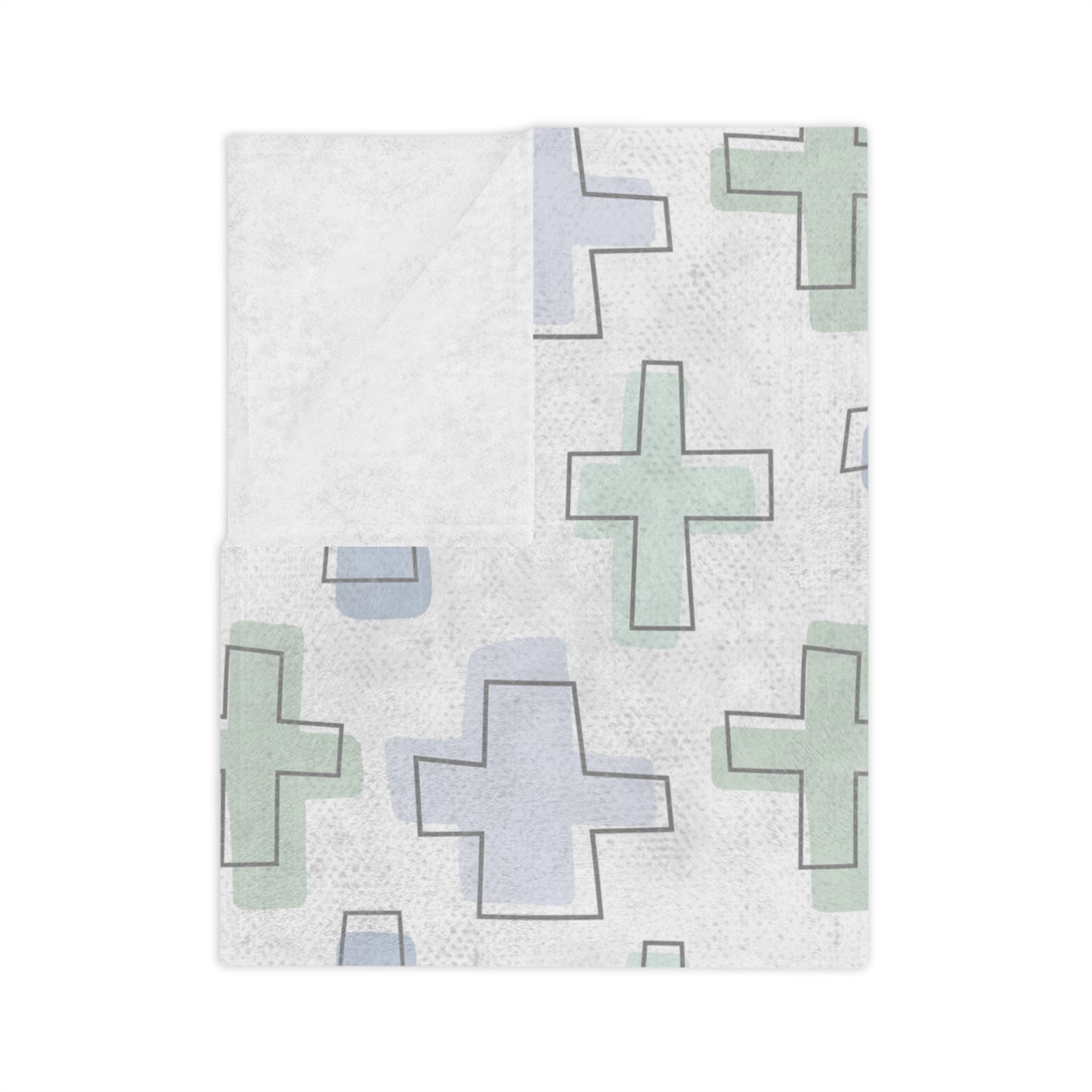 Rooted in Faith Minky Blanket