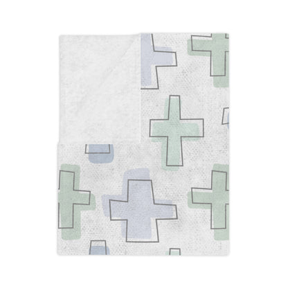 Rooted in Faith Minky Blanket