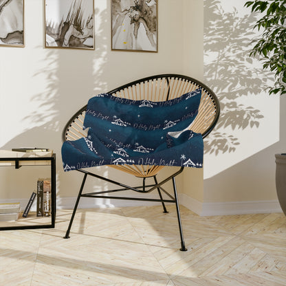 O Holy Night Minky Blanket