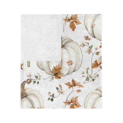 Faithful Harvest Velveteen Blanket