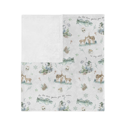 My Soul Longs Minky Blanket