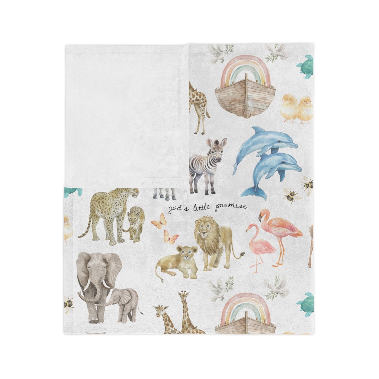 God's Little Promise Minky Blanket