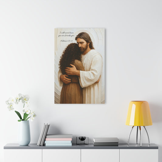 Hebrews 13:5 - Scripture Inspirational Acrylic Print