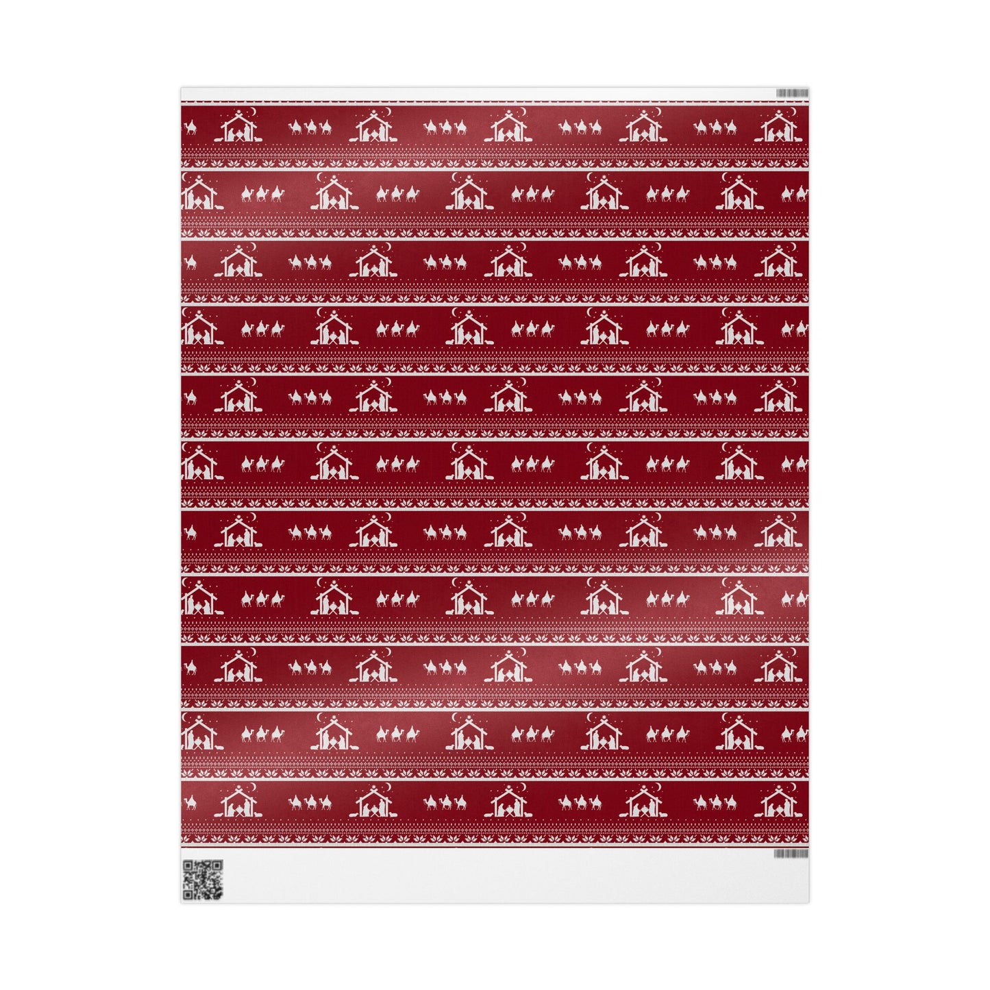 Christmas Nativity Gift Wrapping Paper