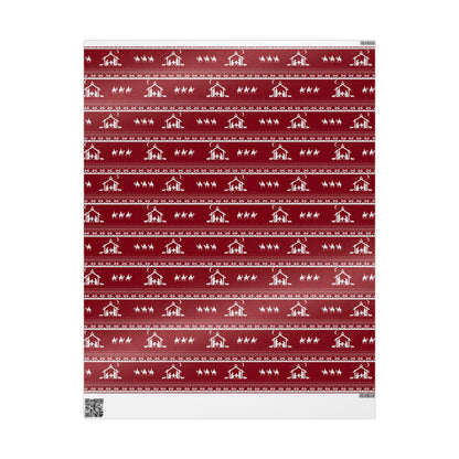 Christmas Nativity Gift Wrapping Paper