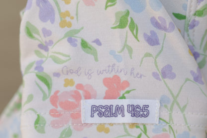 God is Within Her Bamboo Toddler Twirl Dress