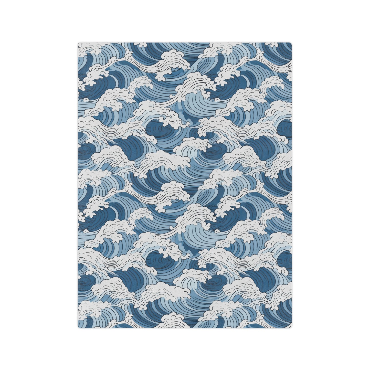 Through The Waters Minky Blanket