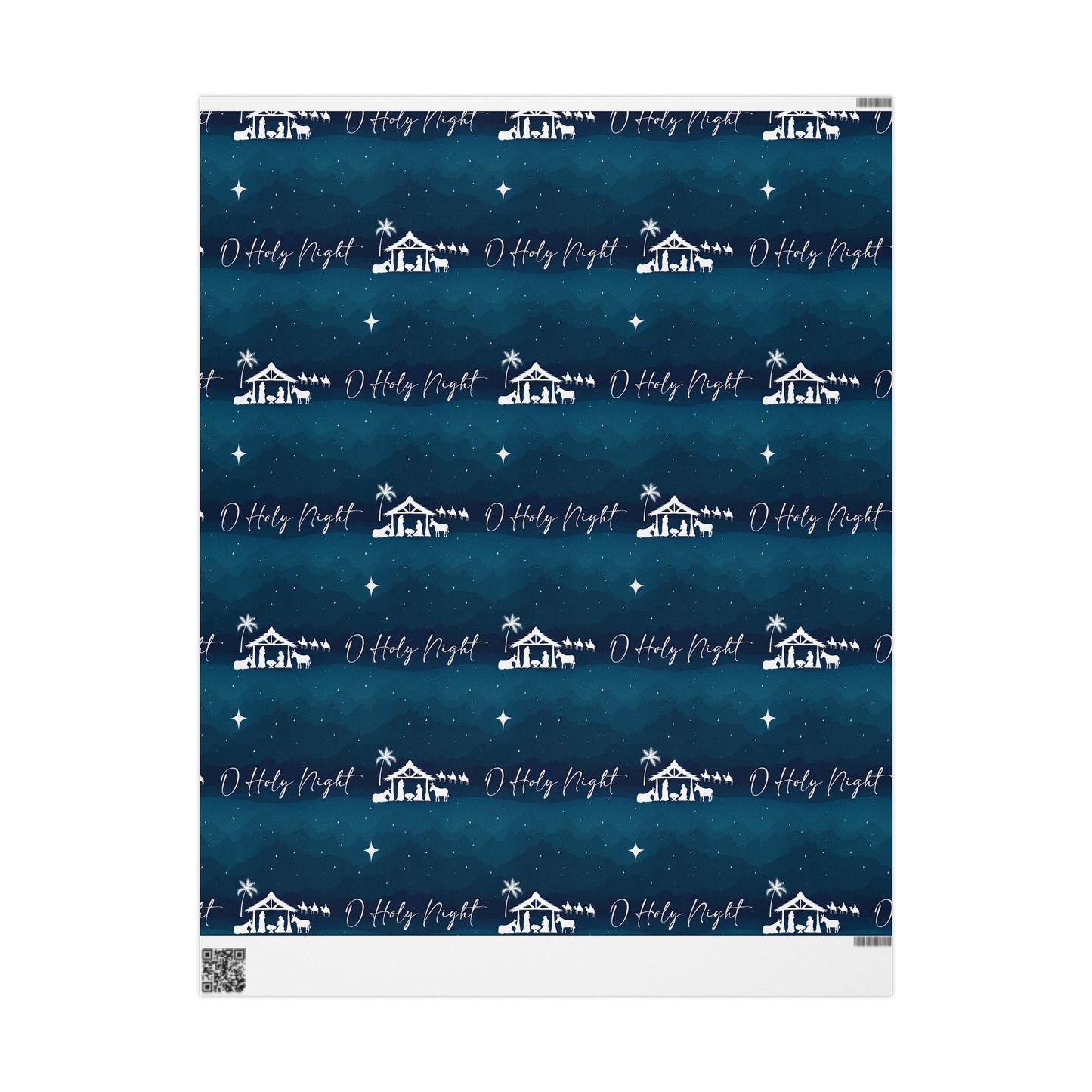 O Holy Night Nativity Gift Wrapping Paper