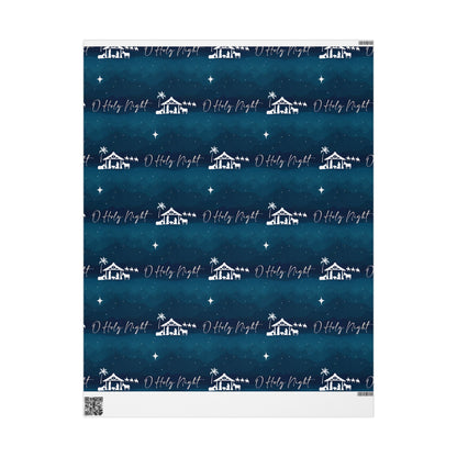 O Holy Night Nativity Gift Wrapping Paper