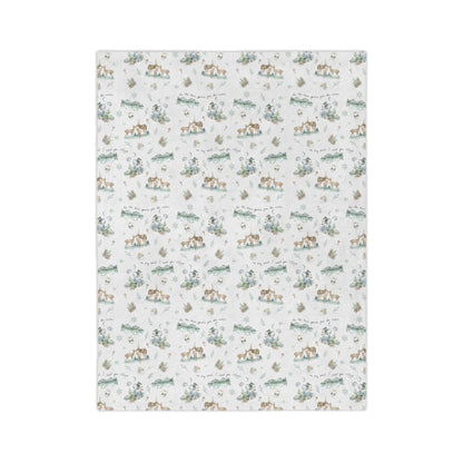 My Soul Longs Minky Blanket