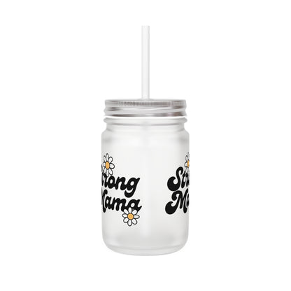 Strong + Resilient Mama Mason Jar