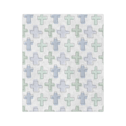 Rooted in Faith Minky Blanket