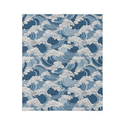 Through The Waters Minky Blanket