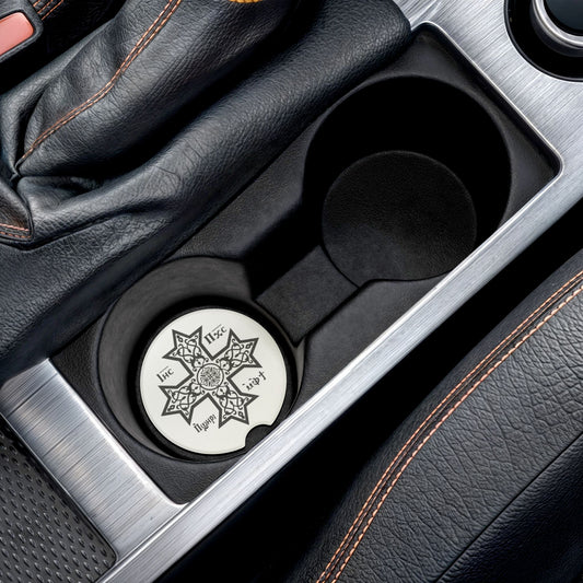 Coptic Orthodox Soapstone Car Coaster