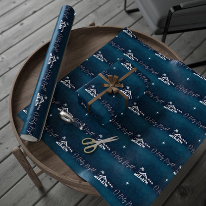 O Holy Night Nativity Gift Wrapping Paper
