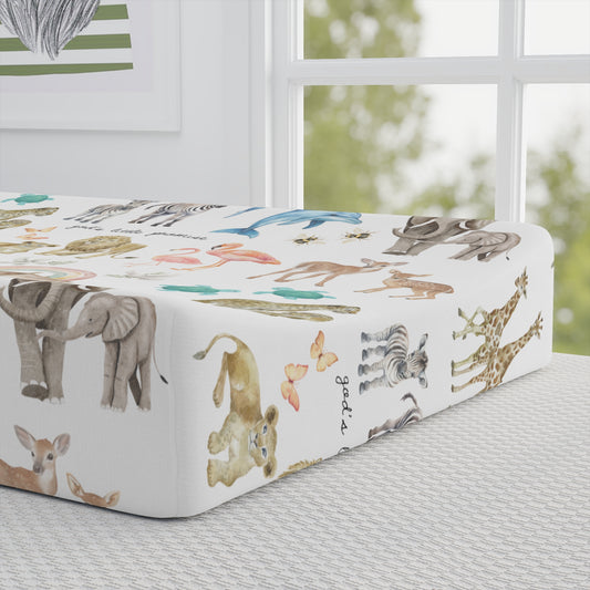 God's Little Promise Changing Pad Cover