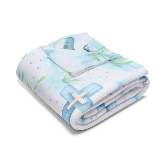 Jonah 2:2 - He Answered Me Fleece Blanket
