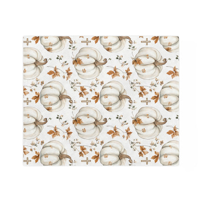Faithful Harvest Velveteen Blanket